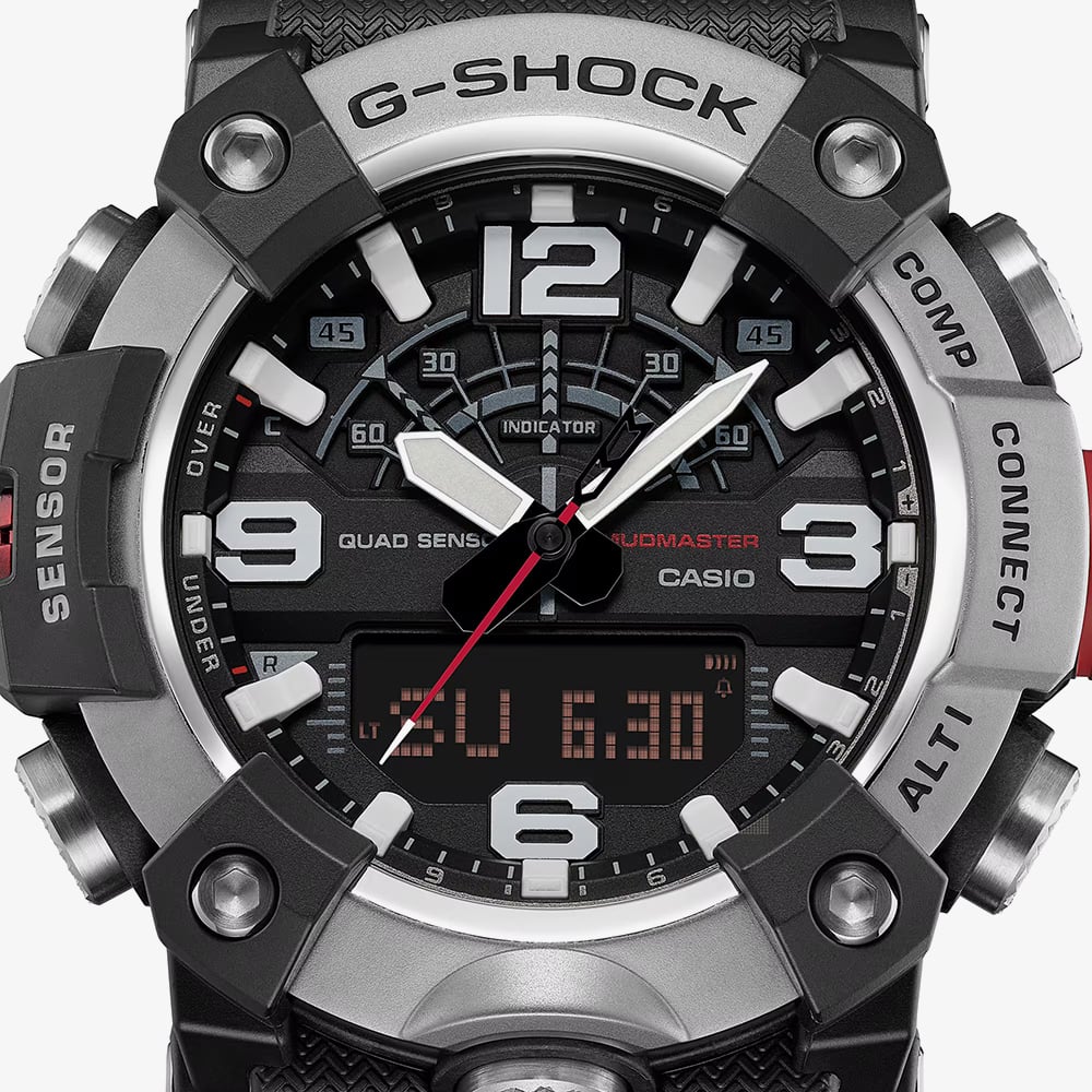 Casio Mens G-Shock Mudmaster Black Strap Smartwatch GG-B100XM-1AER