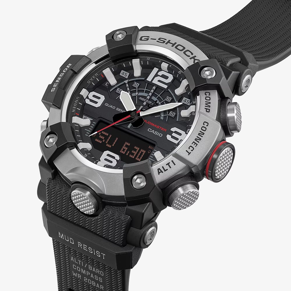 Casio Mens G-Shock Mudmaster Black Strap Smartwatch GG-B100XM-1AER