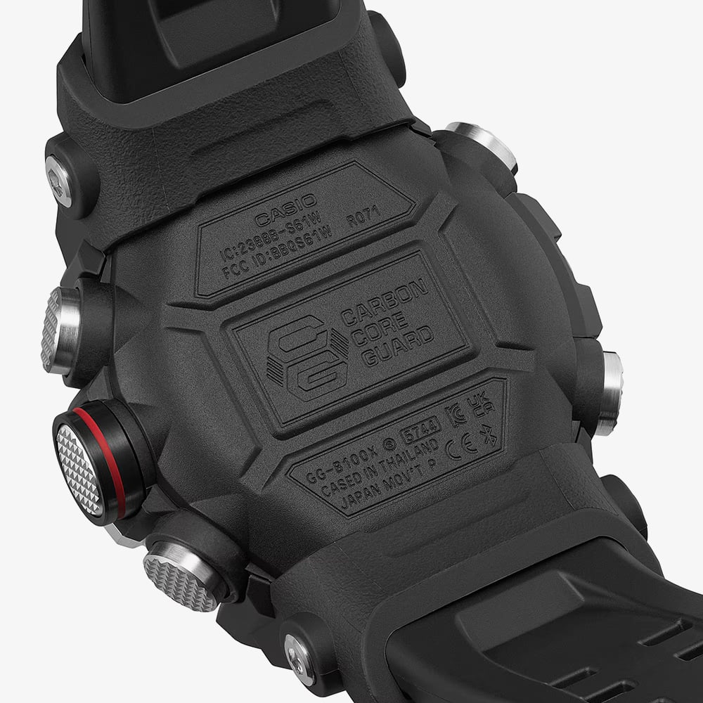 Casio Mens G-Shock Mudmaster Black Strap Smartwatch GG-B100XM-1AER