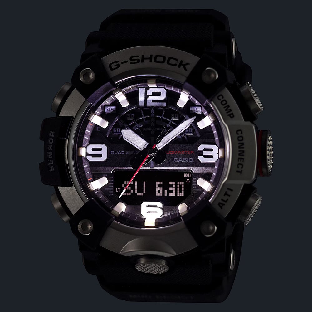 Casio Mens G-Shock Mudmaster Black Strap Smartwatch GG-B100XM-1AER