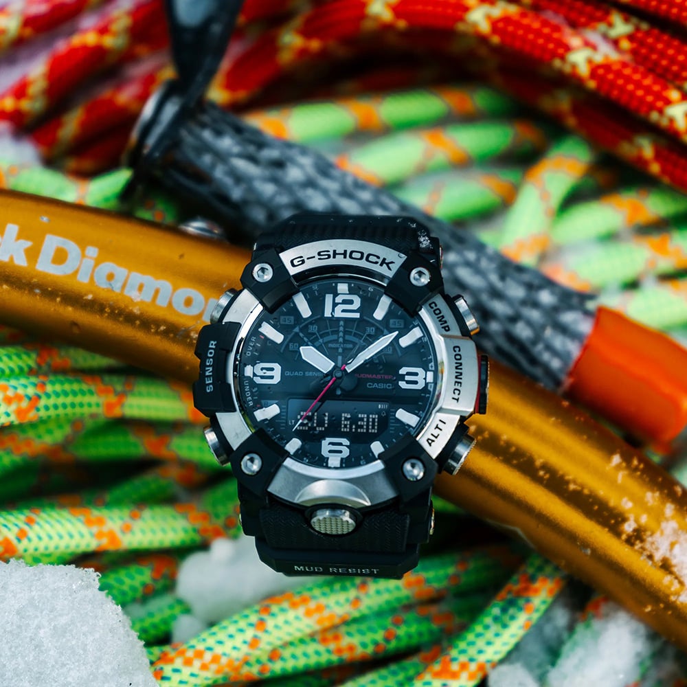 Casio Mens G-Shock Mudmaster Black Strap Smartwatch GG-B100XM-1AER