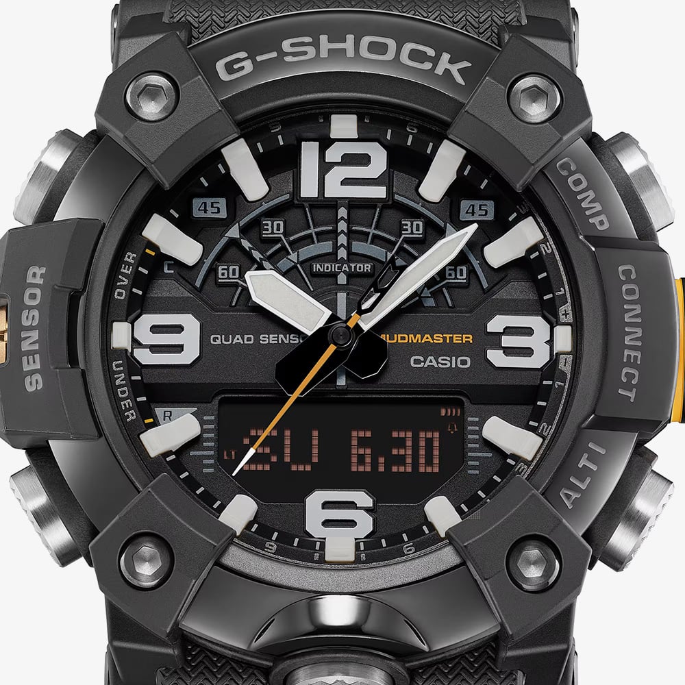 Casio Mens G-Shock Mudmaster Black Strap Smartwatch GG-B100XMB-1AER