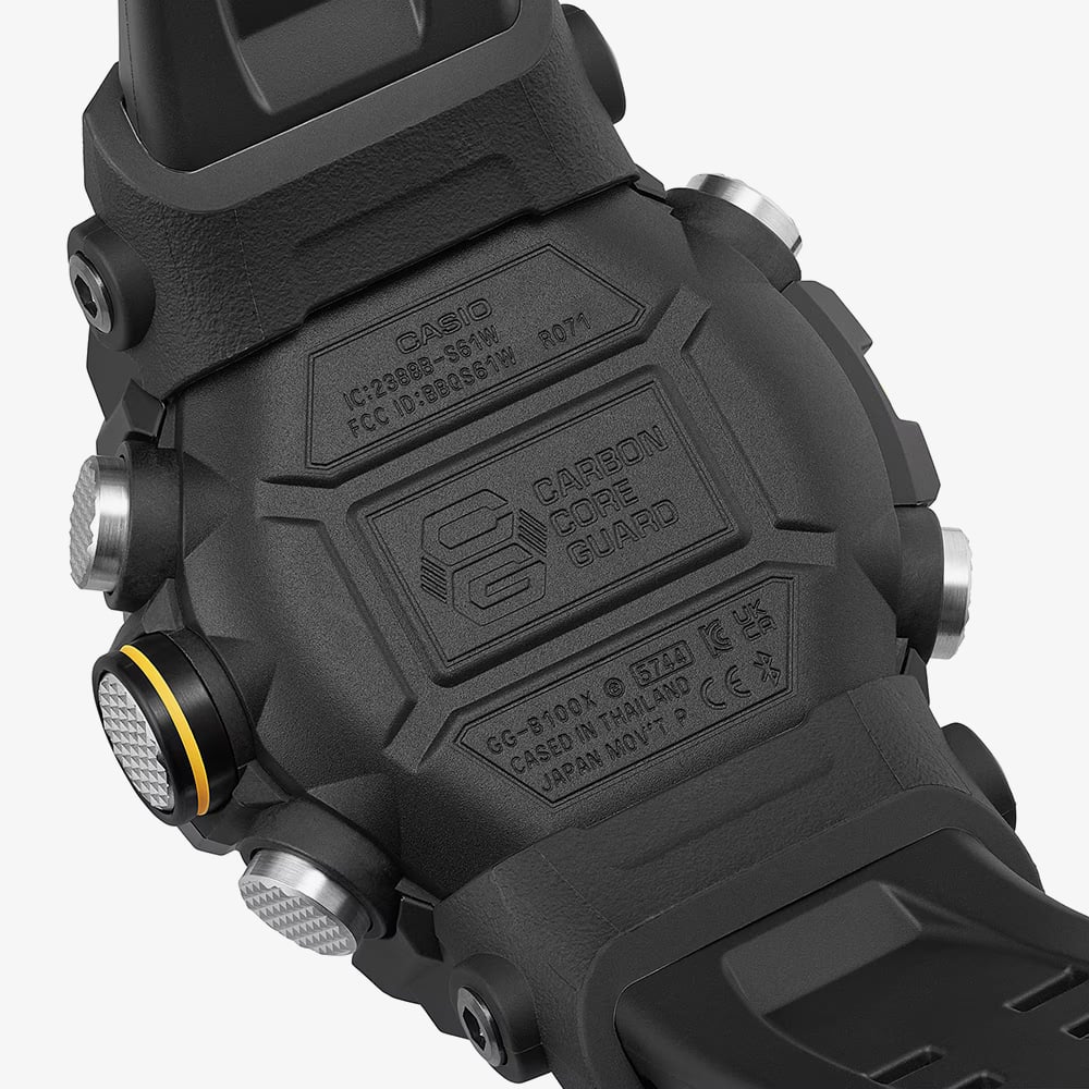 Casio Mens G-Shock Mudmaster Black Strap Smartwatch GG-B100XMB-1AER