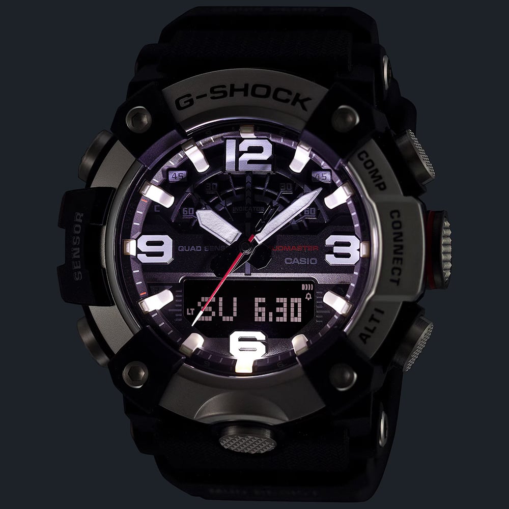 Casio Mens G-Shock Mudmaster Black Strap Smartwatch GG-B100XMB-1AER