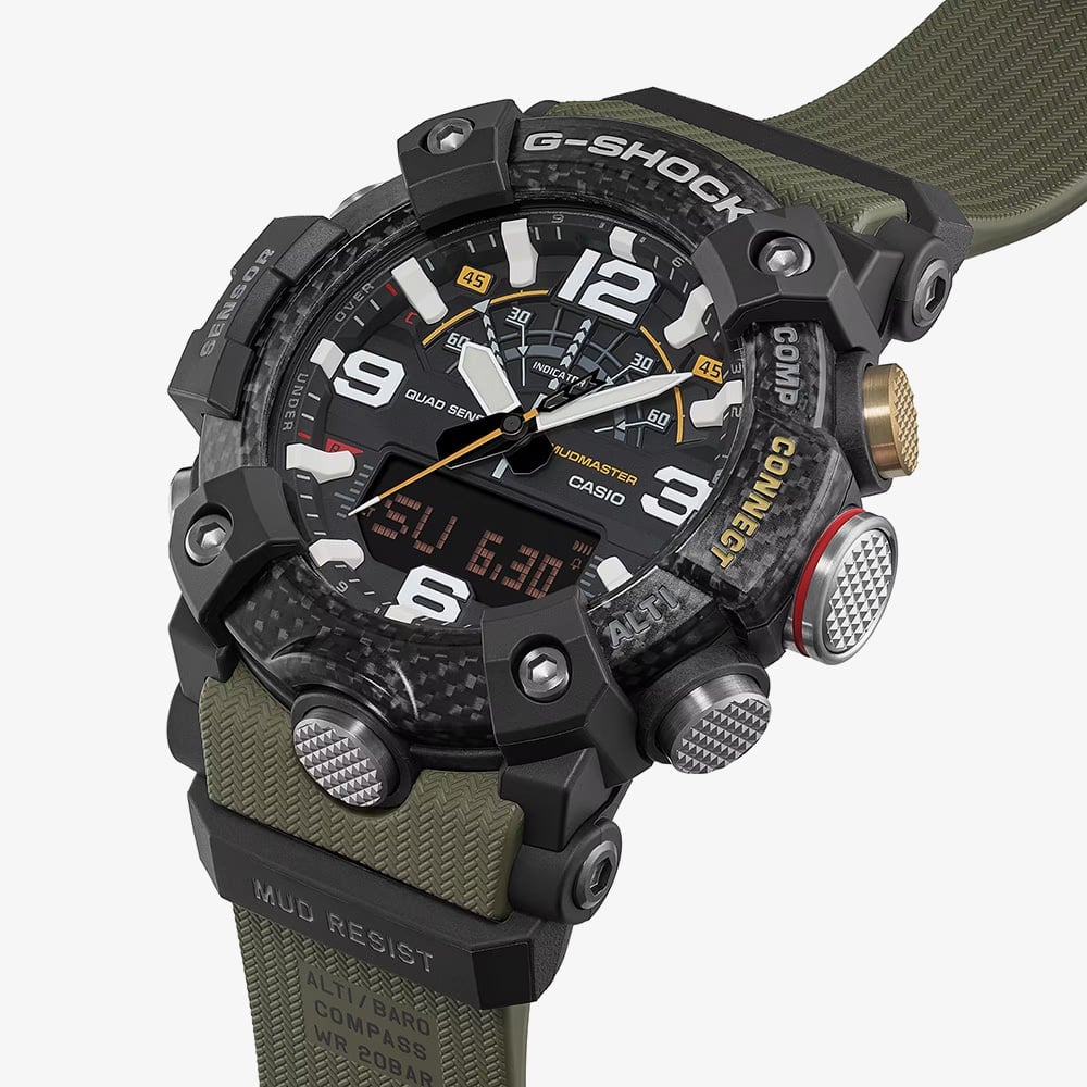 Casio G-Shock Master Of G Mudmaster Khaki Watch GG-B100X-1A3ER