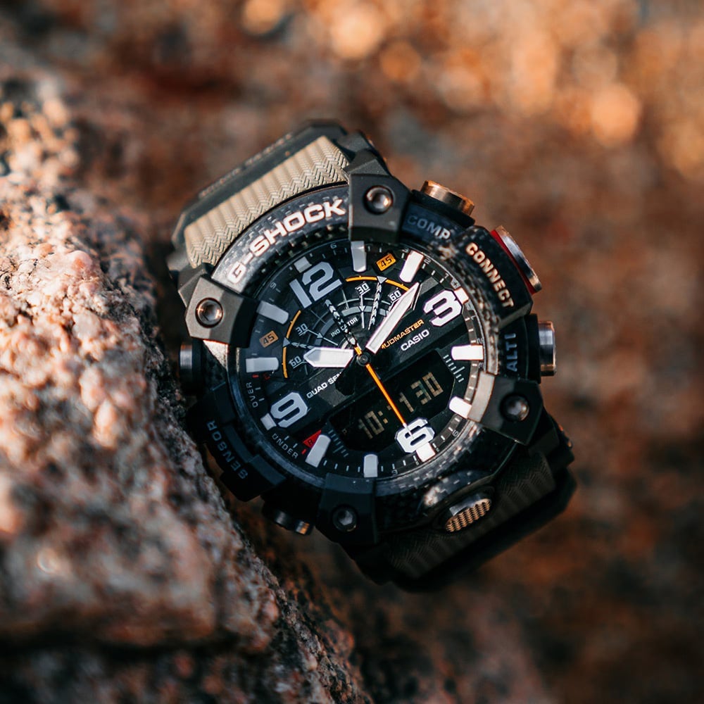 Casio G-Shock Master Of G Mudmaster Khaki Watch GG-B100X-1A3ER