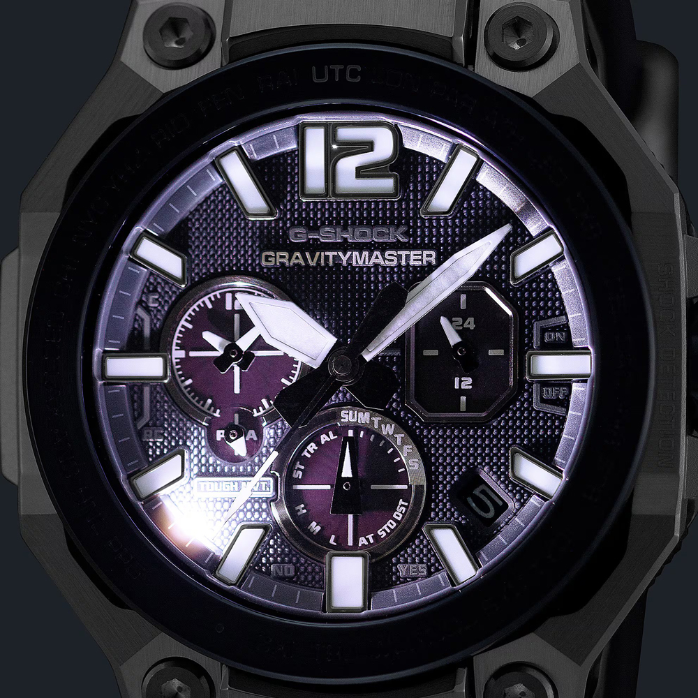 Casio Mens G-Shock Master Of G Gravitymaster Black Dial Strap Watch GWR-B3000-1AER