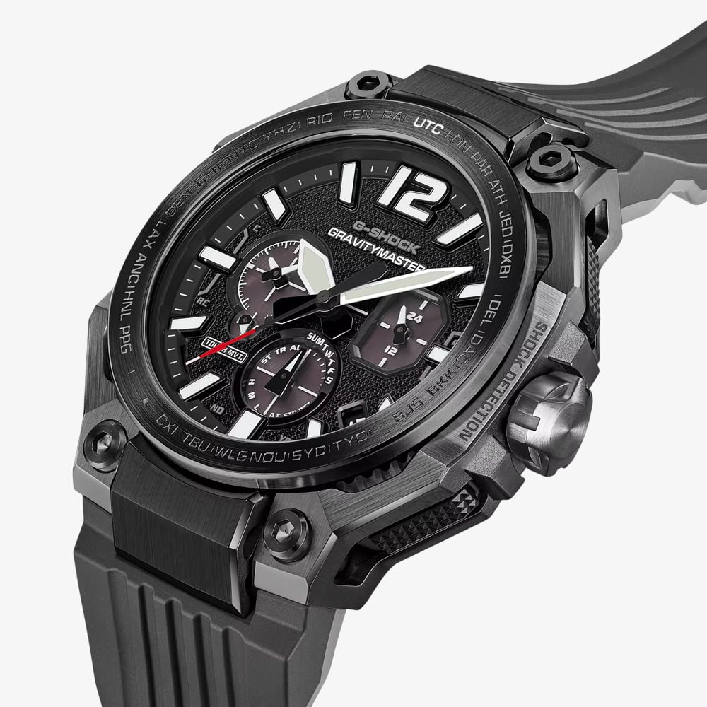 Casio Mens G-Shock Master Of G Gravitymaster Matte Black Dial Strap Watch GWR-B3000B-8AER