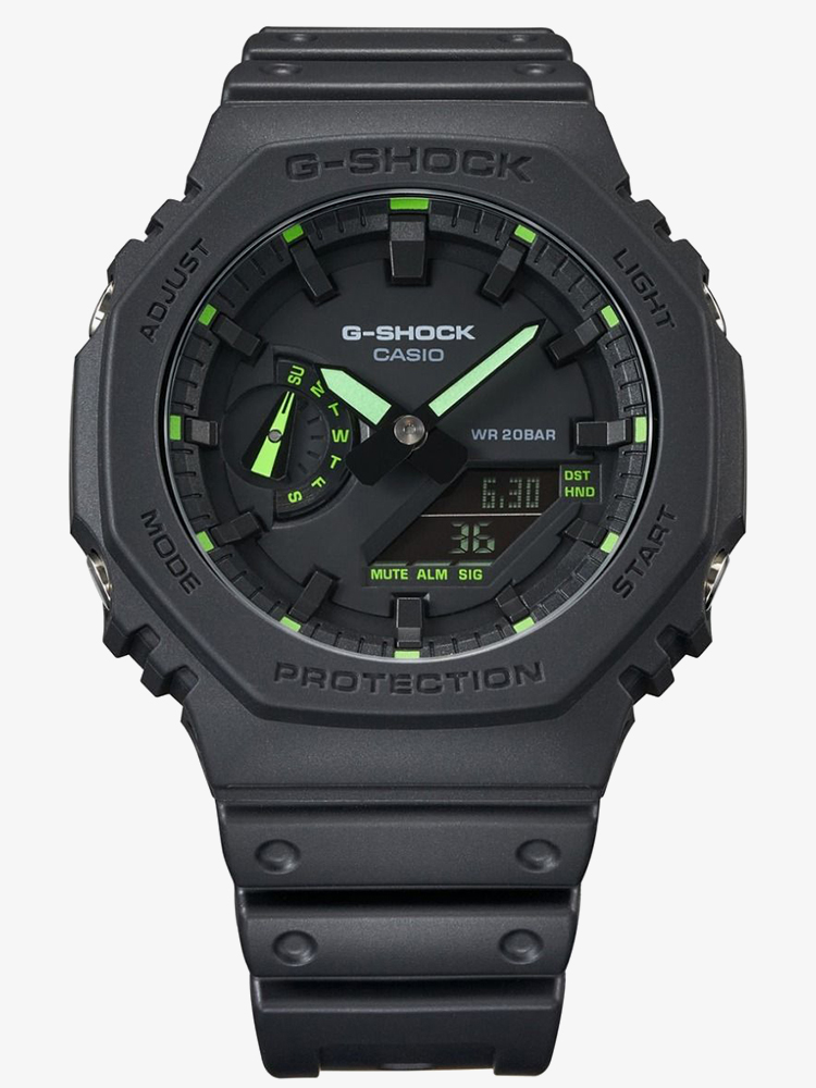 Casio Mens G-Shock 2100 Utility Black Series Watch GA-2100-1A3ER