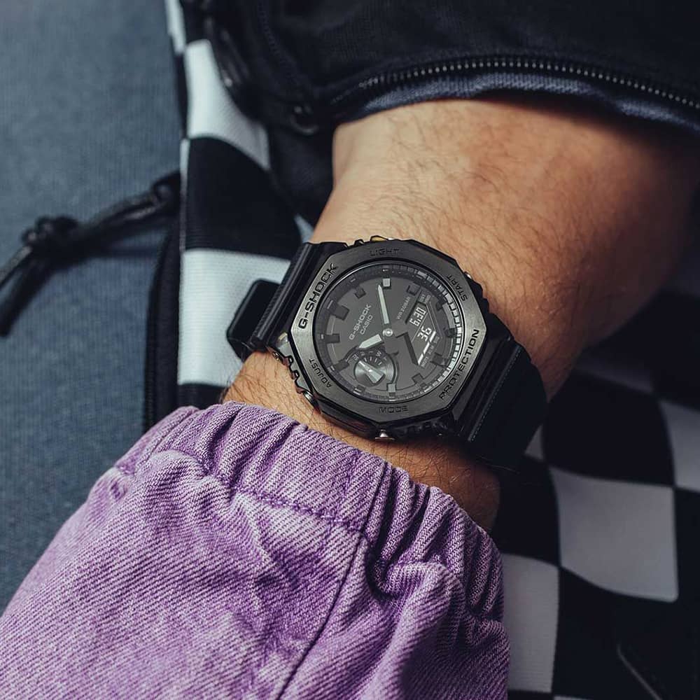Casio G-Shock G-Metal Octagon Watch GM-2100BB-1AER