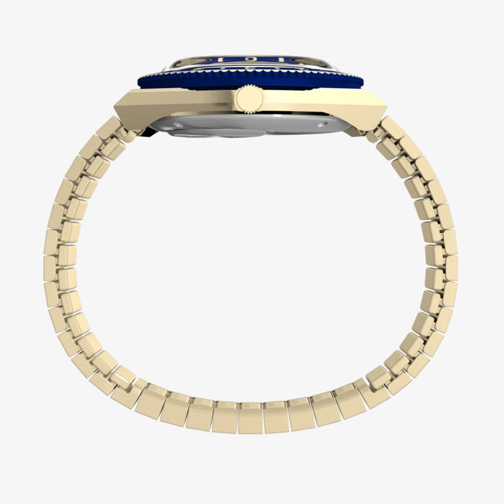 Timex Ladies Q Lapis Lazuli Dial Expandable Watch TW2V92400