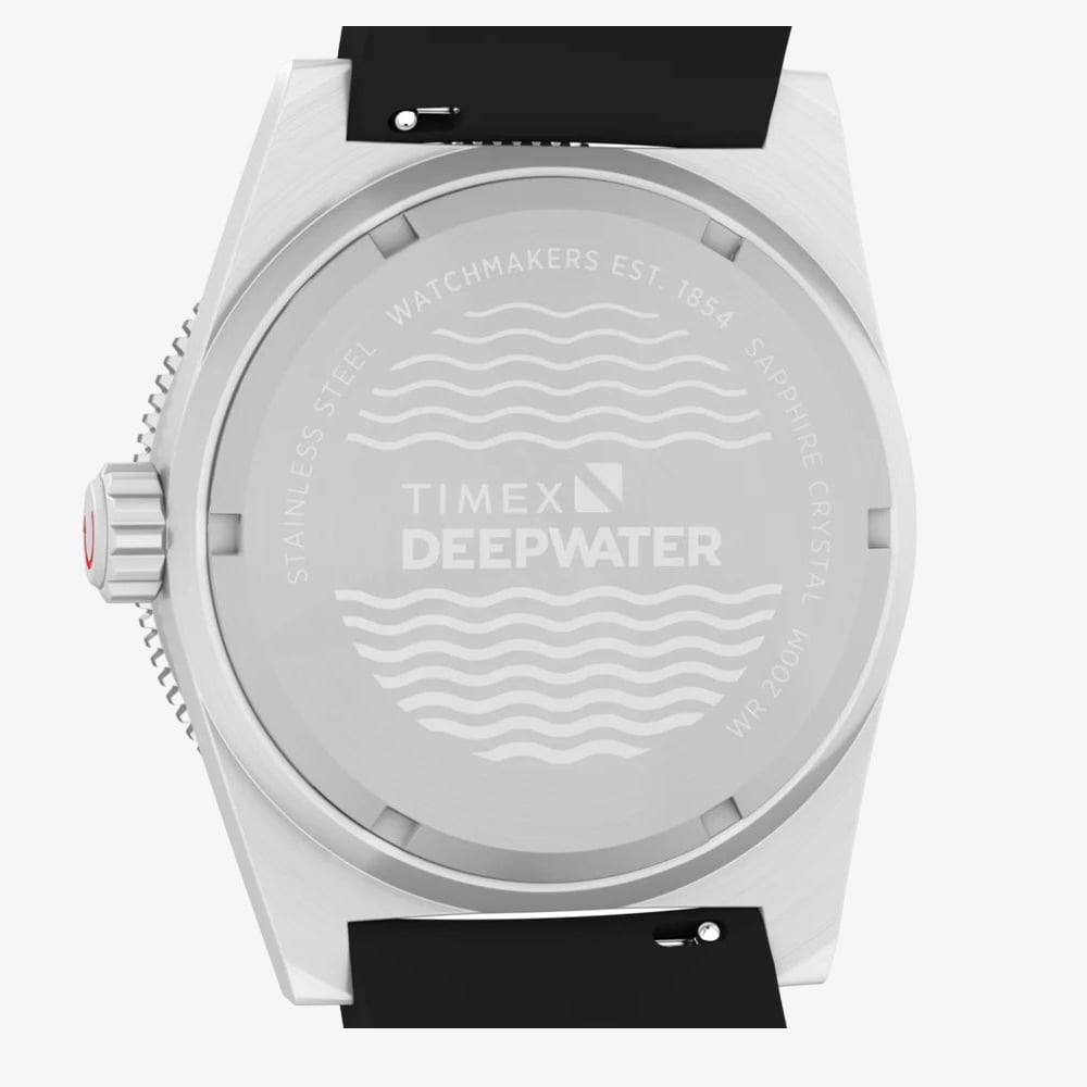 Timex Mens Deepwater Reef GMT Black Watch TW2W75000