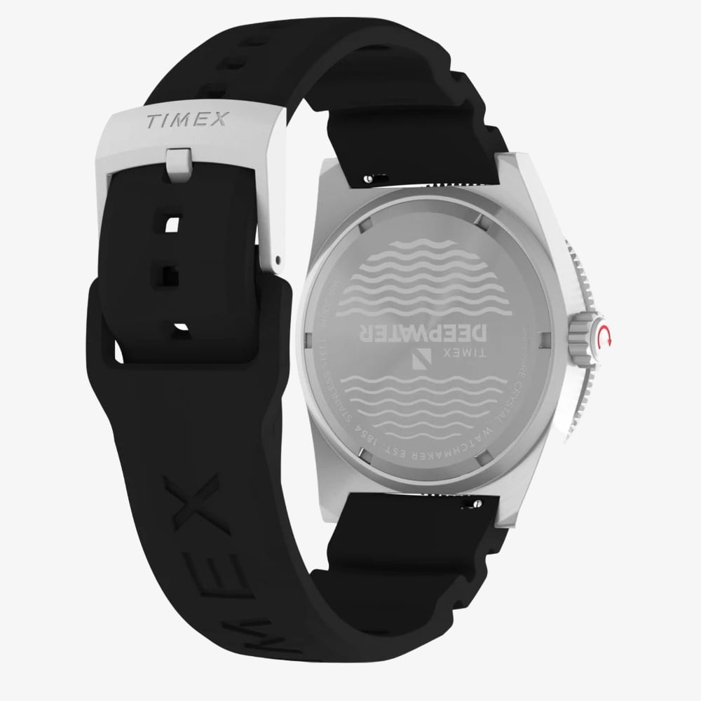 Timex Mens Deepwater Reef GMT Black Watch TW2W75000