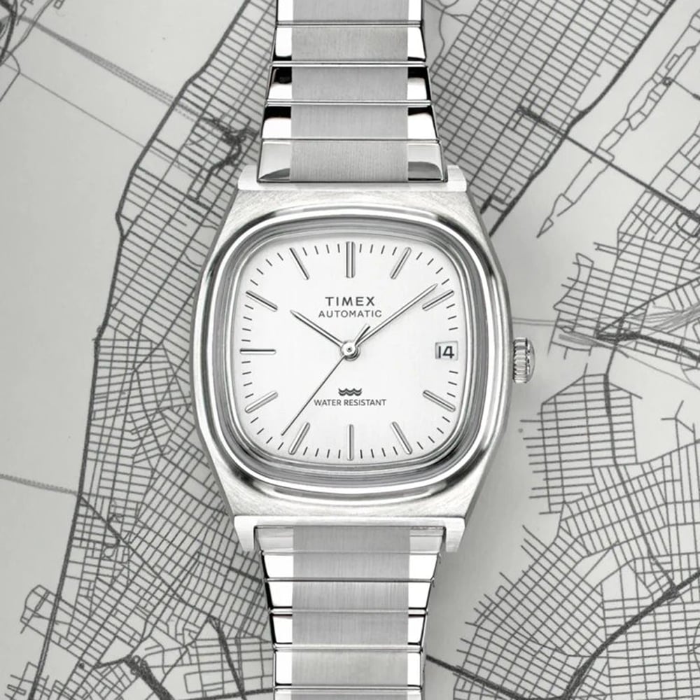 Timex Mens 1983 E-Line Reissue Expandable Watch TW2W70800