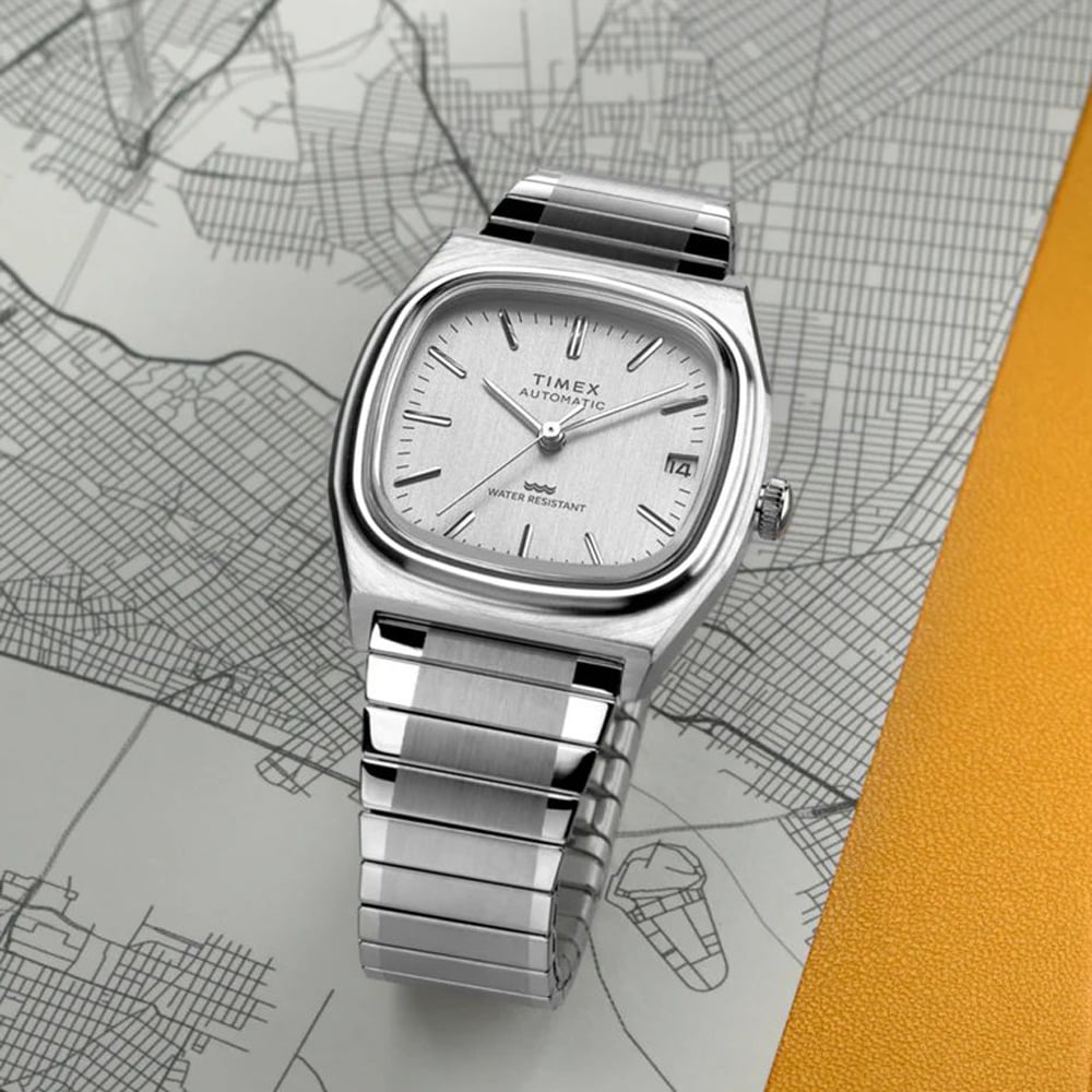 Timex Mens 1983 E-Line Reissue Expandable Watch TW2W70800