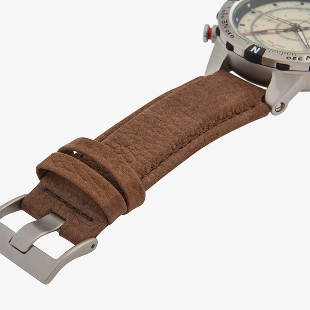 Timex Mens Tide Temp Compass Brown Watch T2N721