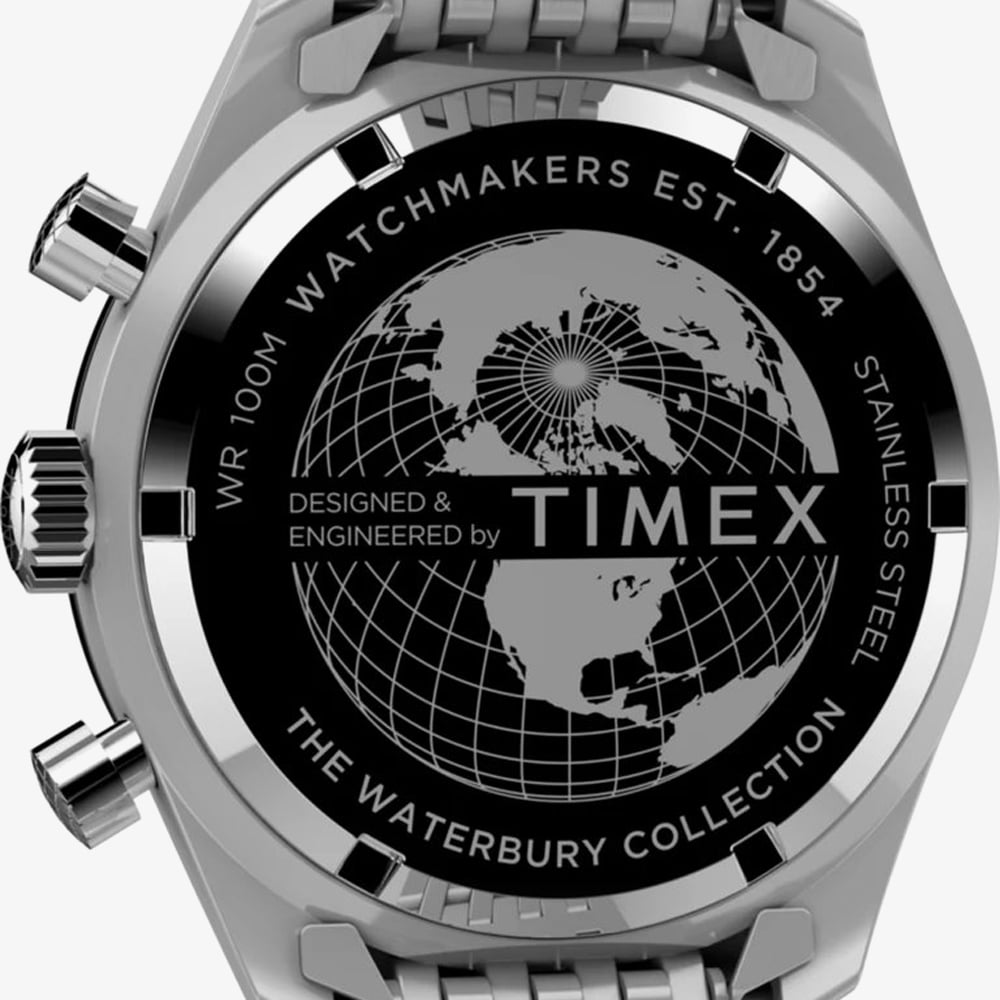 Timex Mens Waterbury Chronograph MultiColoured Watch TW2V42400