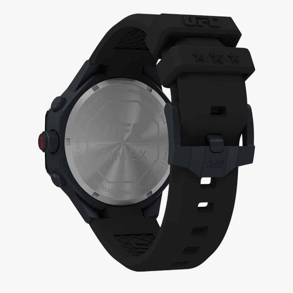 Timex Mens UFC King Black Chronograph Watch TW2V87200