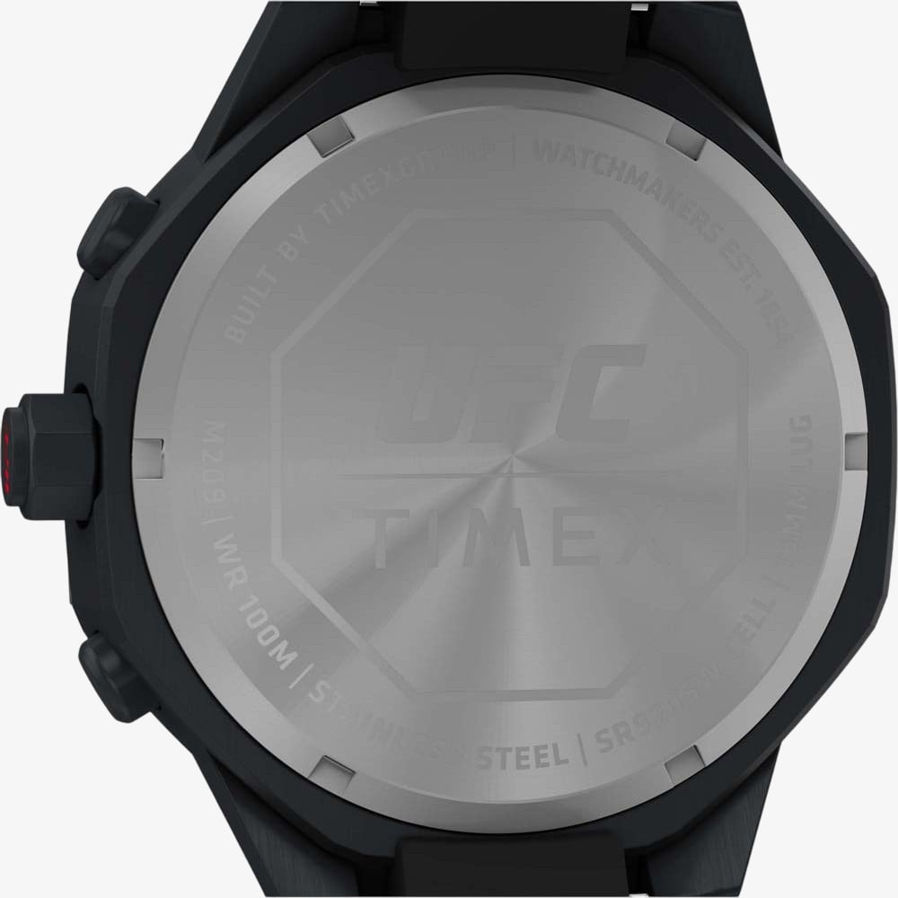 Timex Mens UFC King Black Chronograph Watch TW2V87200