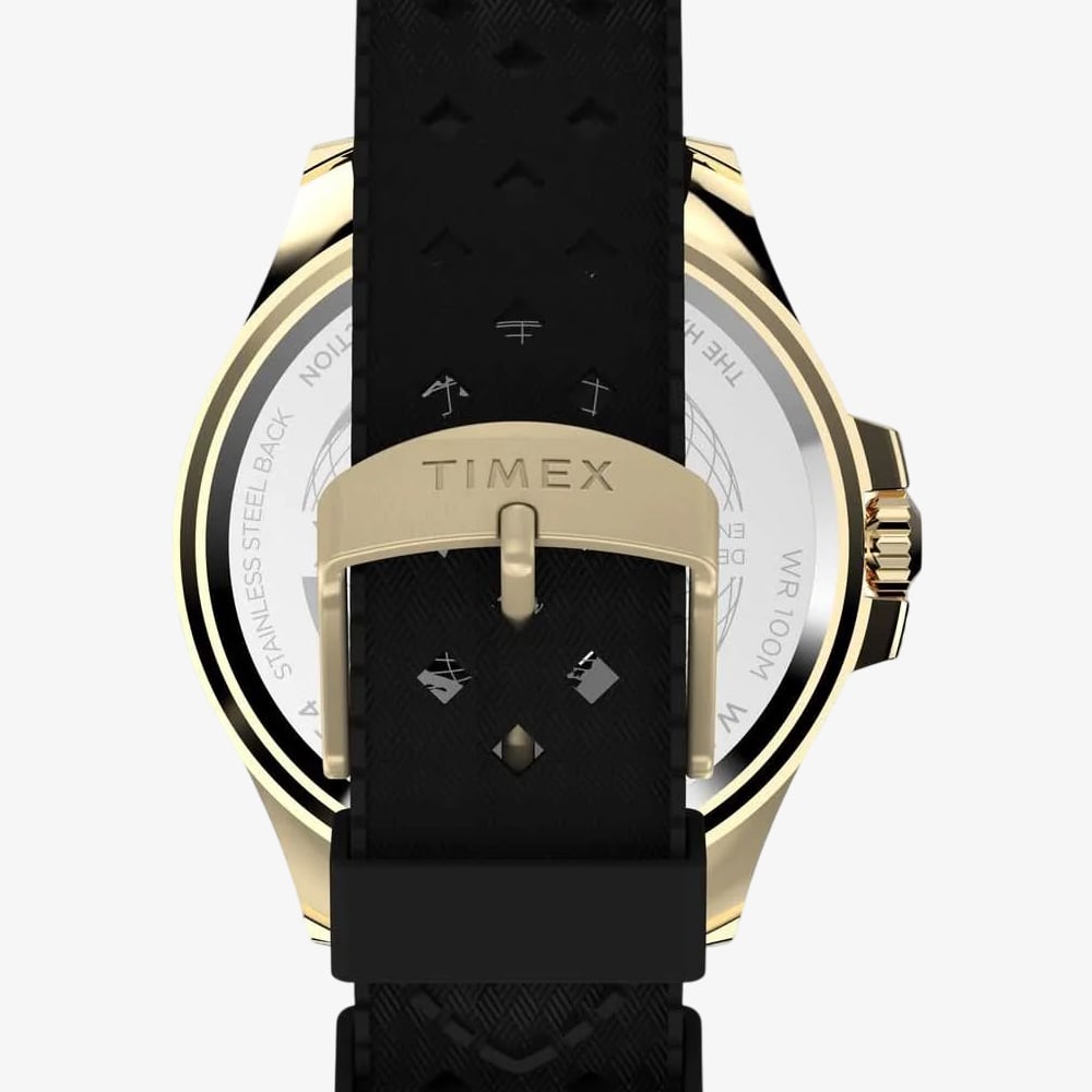 Timex Mens Harborside Gold Watch TW2Y05300