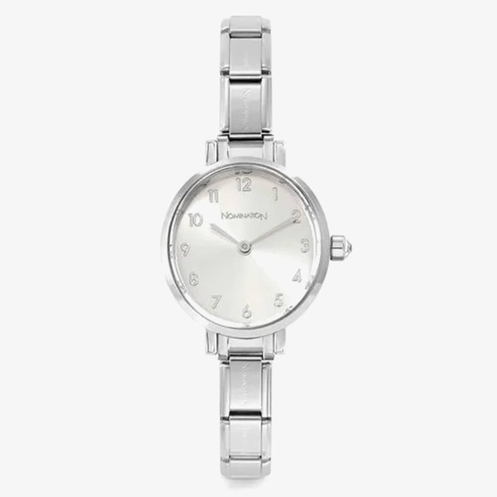 Product photograph of Nomination Paris Silver Sunray Dial Watch 076038 017 from The Jewel Hut