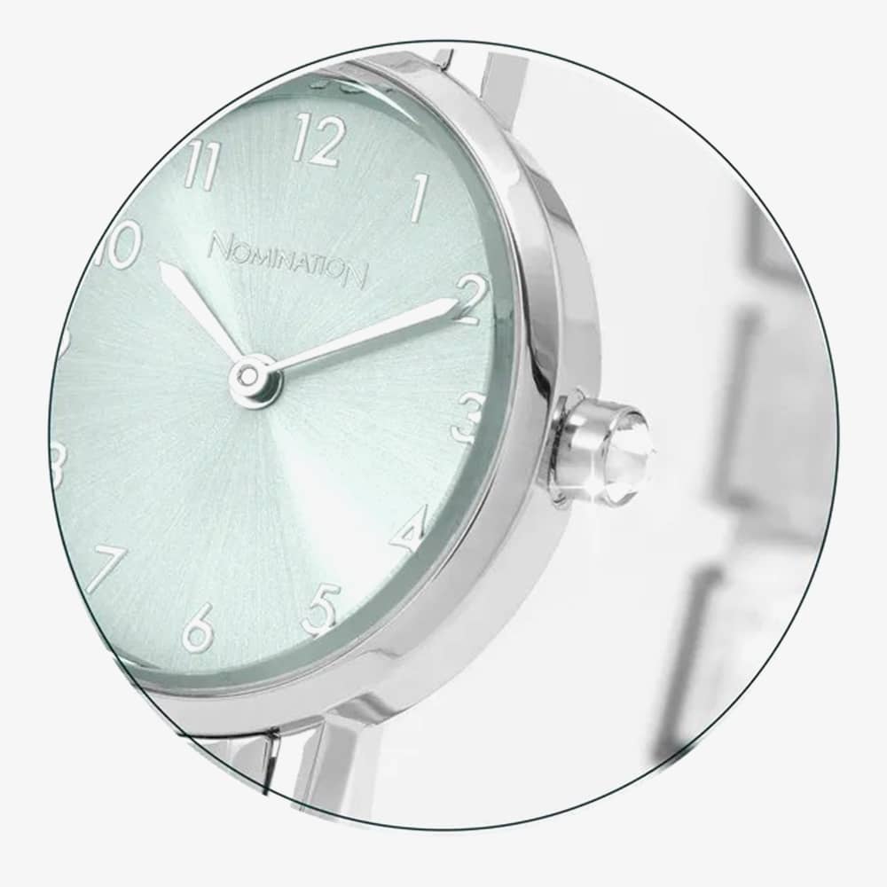 Nomination Paris Sage Green Sunray Dial Watch 076038/032