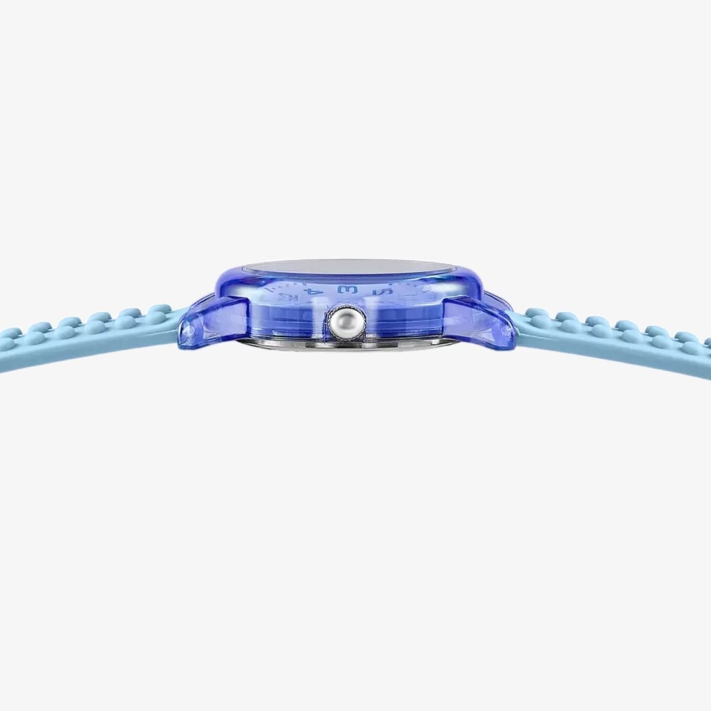Calypso Girls Blue Rubber Strap Watch K5876/2