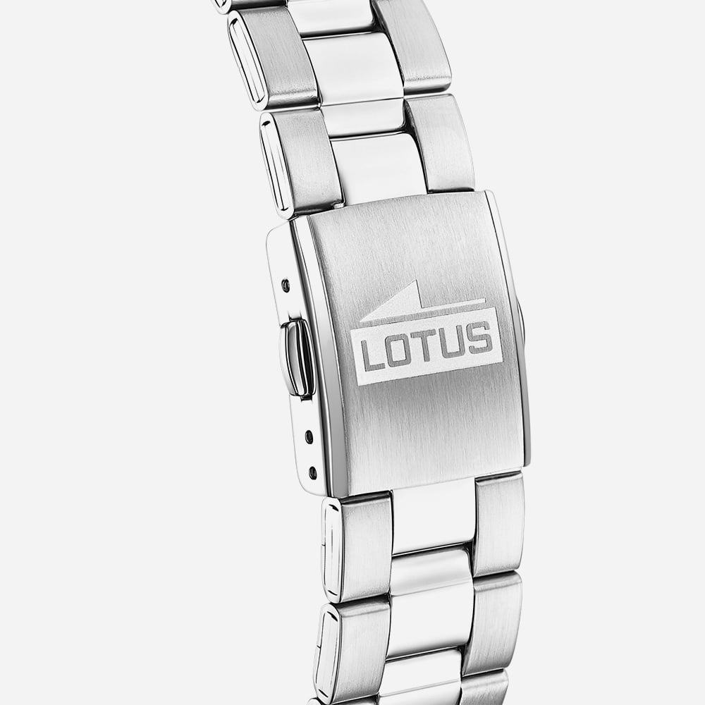 Lotus Mens Stainless Steel White Chronograph Watch L18152/E