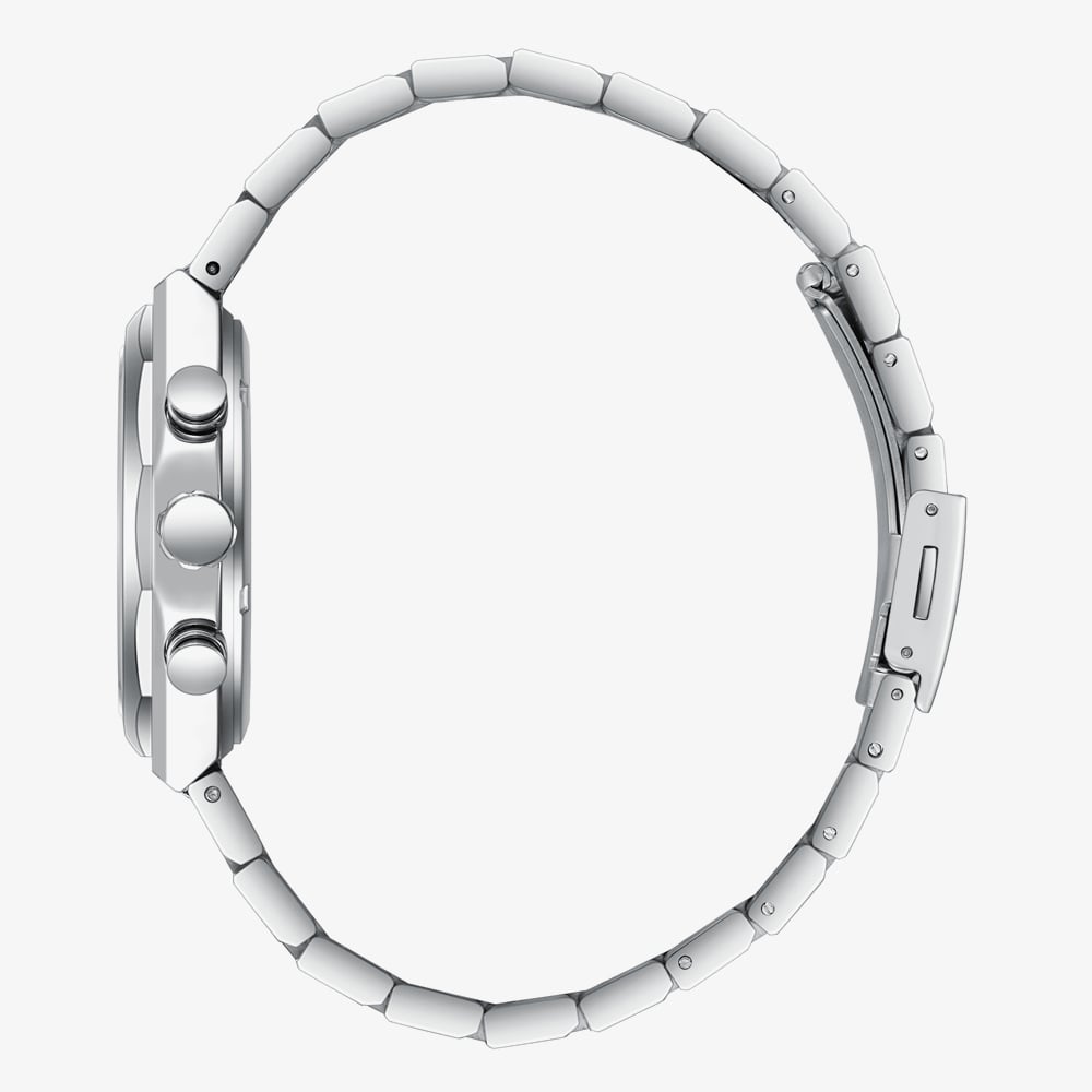Lee Cooper Mens Black Dial Bracelet Watch LC08402.350