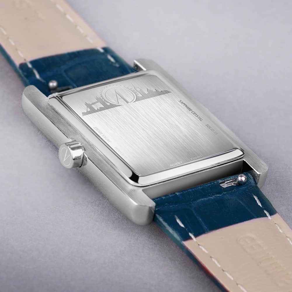 Accurist Rectangle Ladies Blue Watch 71002