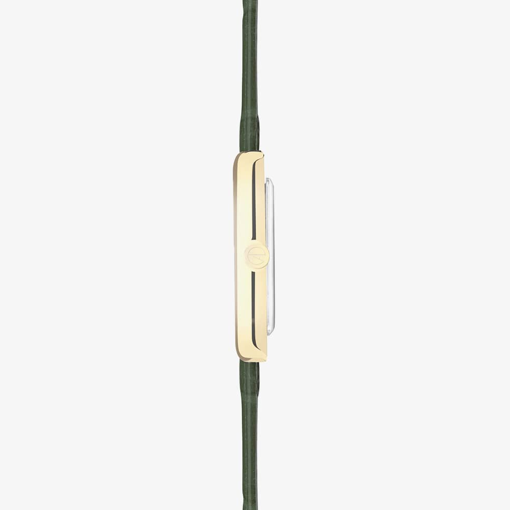 Accurist Rectangle Ladies Green Watch 71003