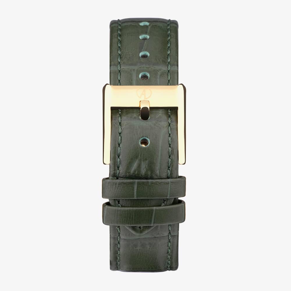 Accurist Rectangle Ladies Green Watch 71003