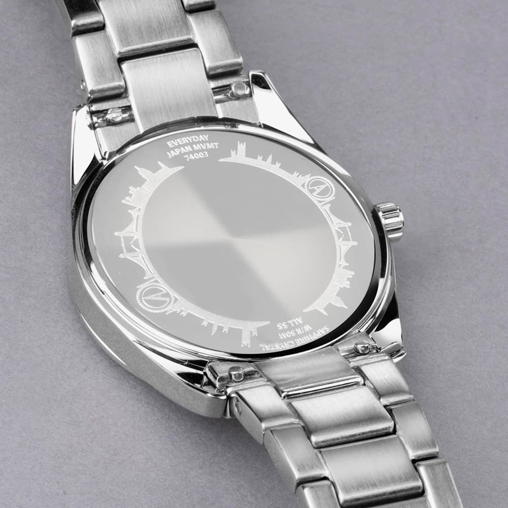 Accurist Everyday Pink Sunray Dial Watch 74003