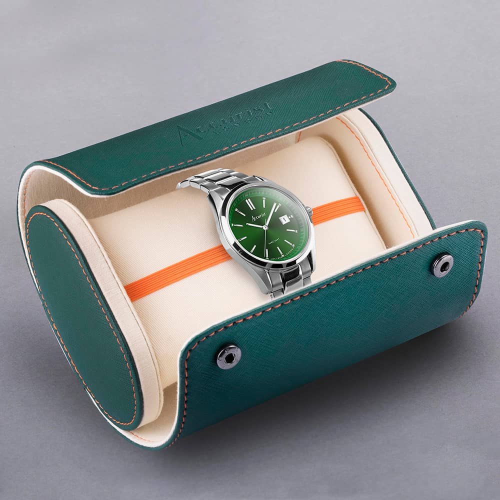 Accurist Everyday Forest Green Dial Watch 74007