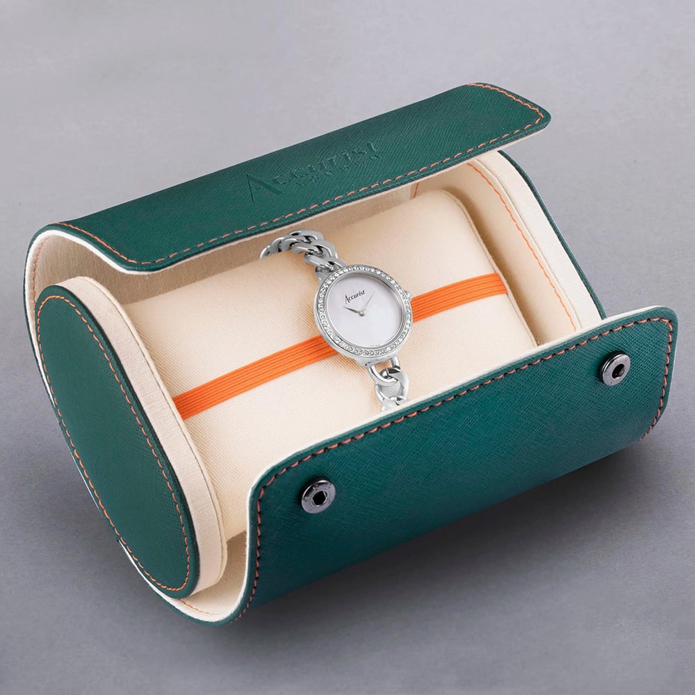 Accurist Ladies Jewellery Mother of Pearl Dial Watch 78007