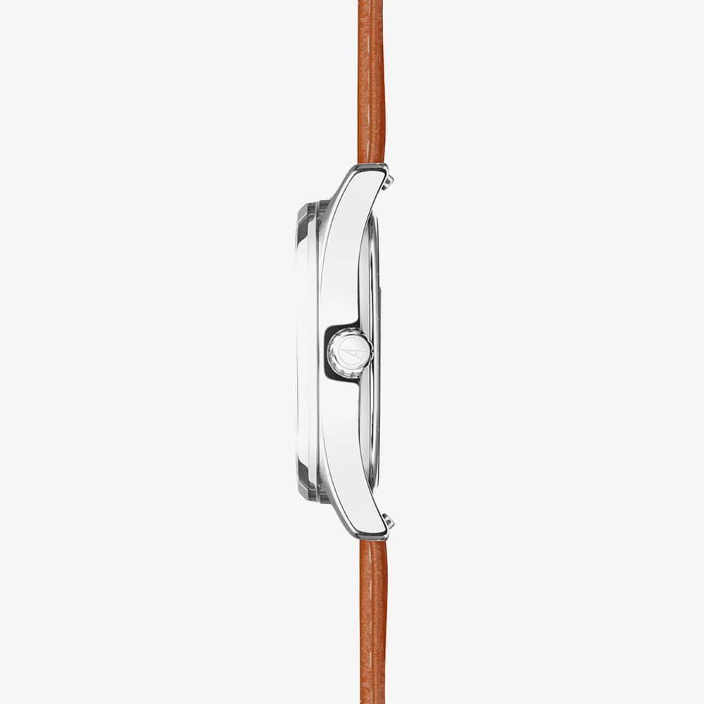 Accurist Everyday Brown Leather Strap Watch 74011