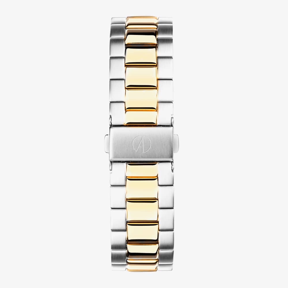 Accurist Everyday Two Tone Grey Dial Watch 74013
