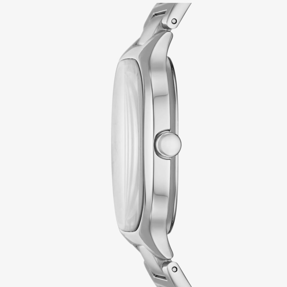 Skagen Mens Mellem Silver Square Dial Watch SW6934