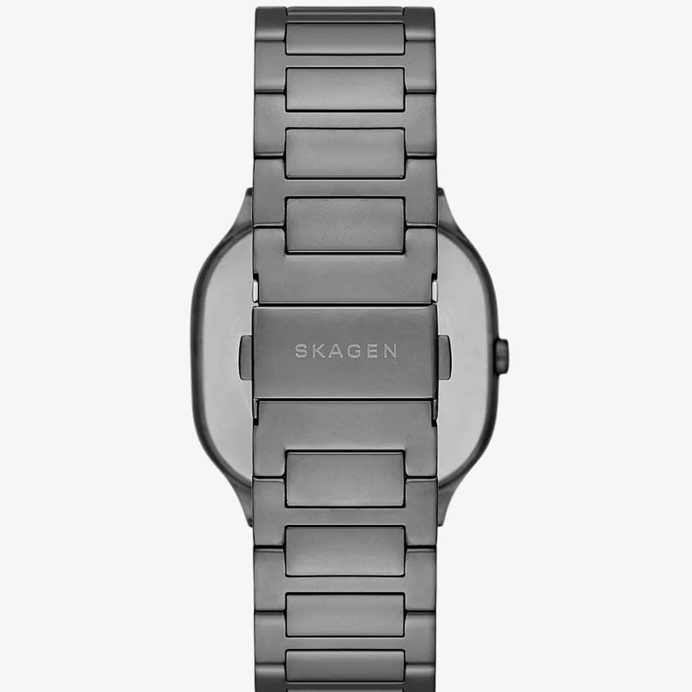 Skagen Mens Mellem Grey Square Dial Watch SKW6936