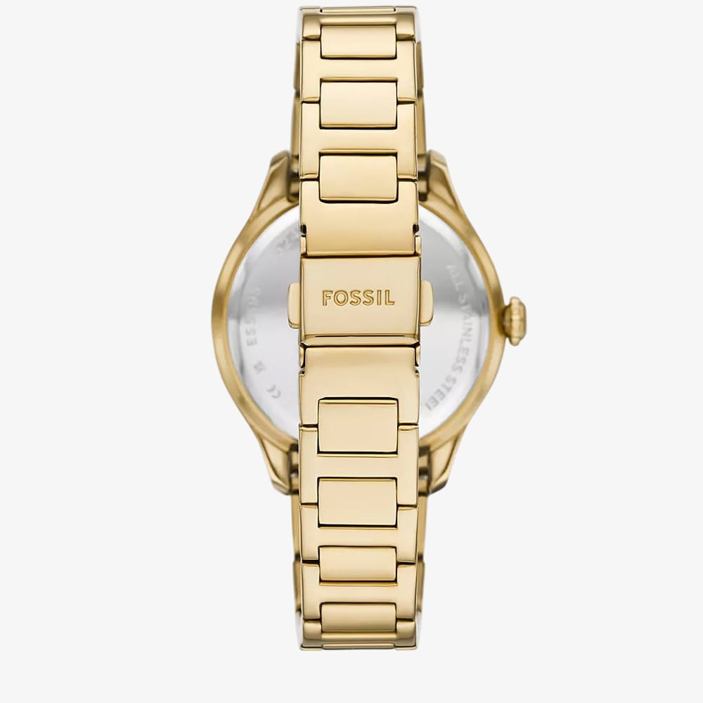 Fossil Ladies Gilmore Gold Three Hand Watch ES5395