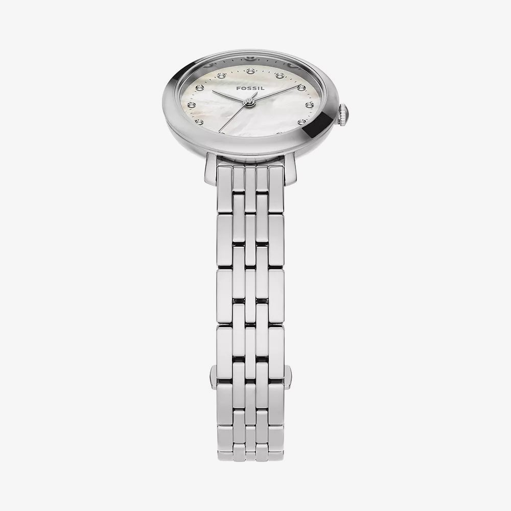 Fossil Ladies Heidi Mother of Pearl Dial Bracelet Watch ES5499