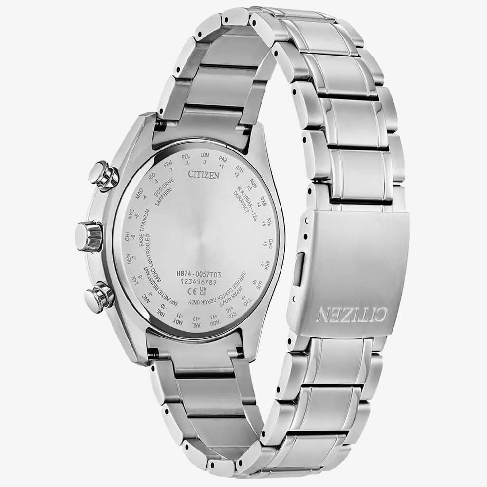 Citizen Tsuki-Yomi Radio Controlled Moon Phase Red Watch BY1018-55X