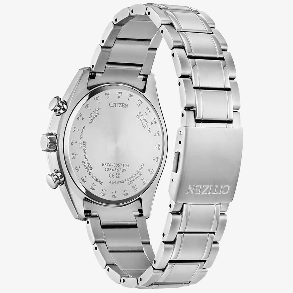 Citizen Tsuki-Yomi Radio Controlled Moon Phase Grey Watch BY1010-57H