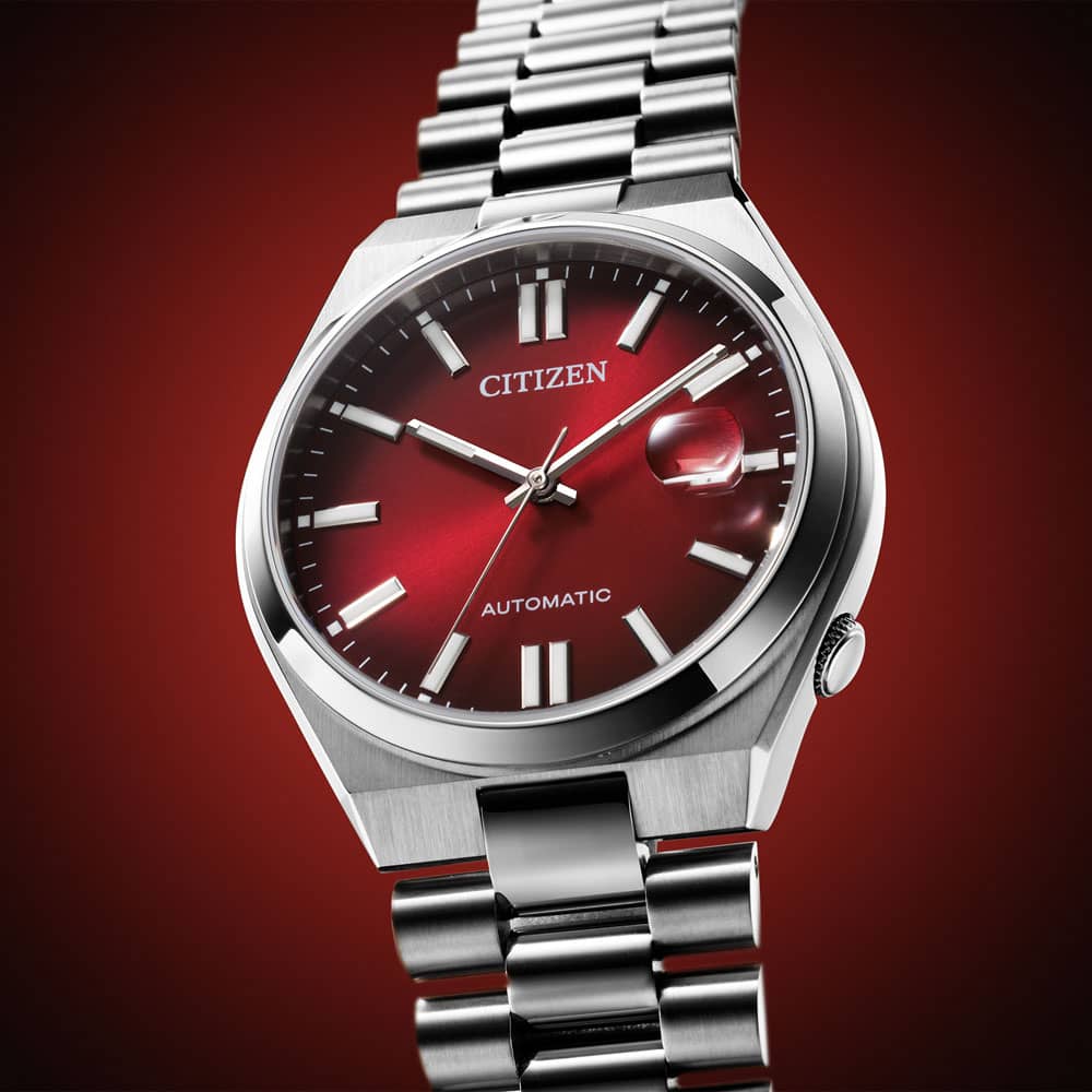 Citizen Tsuyosa Automatic Red Watch NJ0150-56W