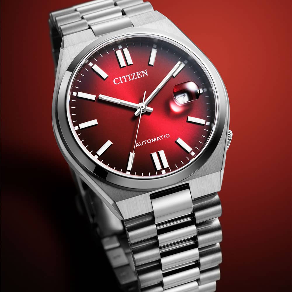 Citizen Tsuyosa Automatic Red Watch NJ0150-56W