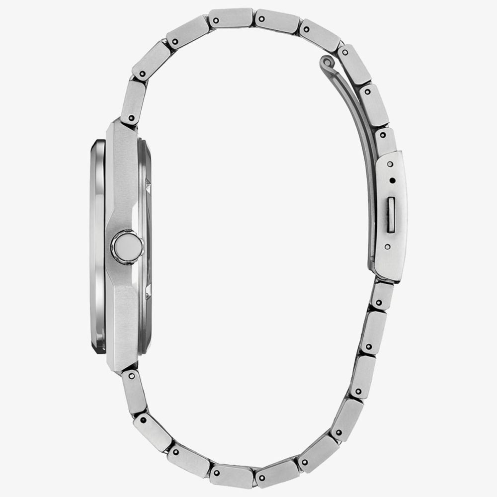 Citizen Zenshin Super Titanium Eco Drive Silver & White Watch AW0130-85A