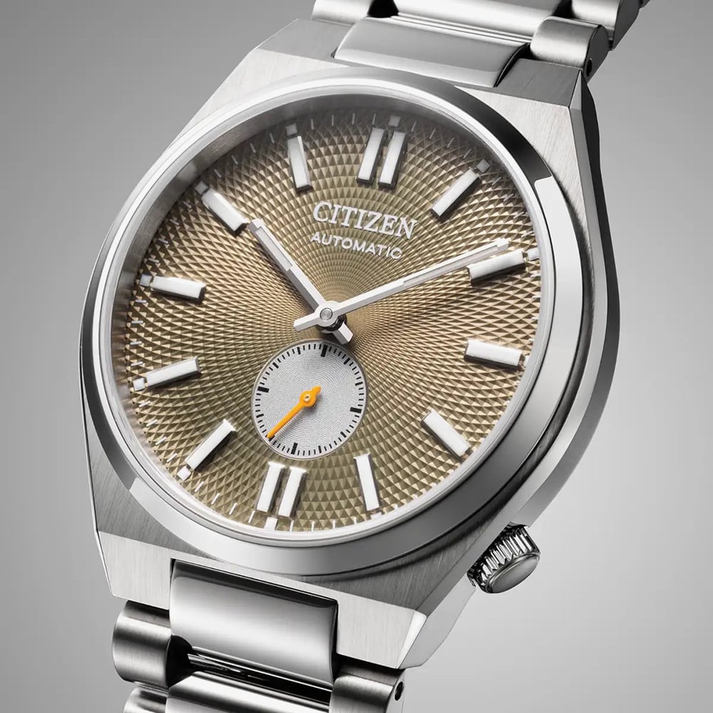 Citizen Mens Tsuyosa Small Seconds Green Dial Watch NK5010-51X
