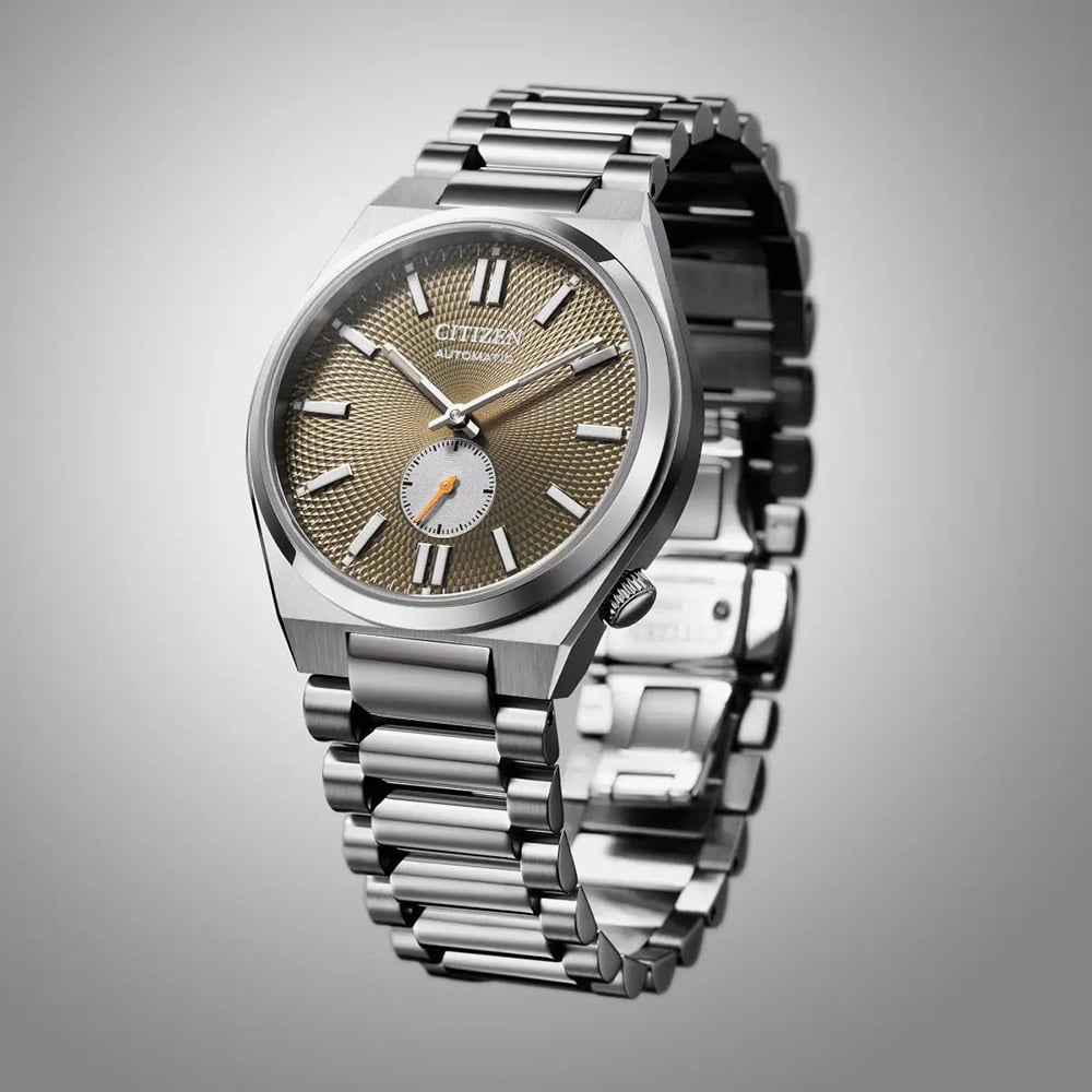 Citizen Mens Tsuyosa Small Seconds Green Dial Watch NK5010-51X