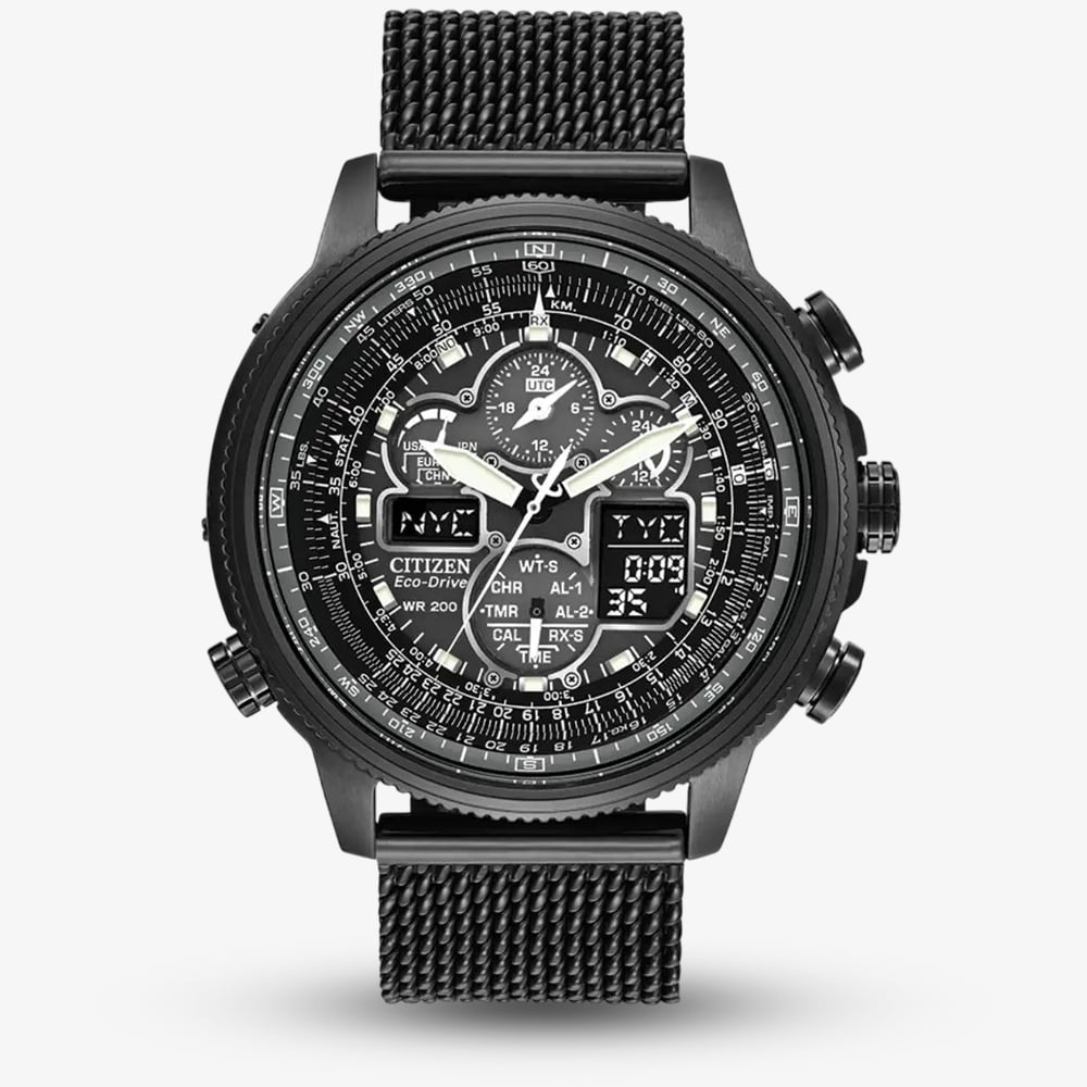 Click to view product details and reviews for Citizen Mens Navihawk Black Chronograph Dial Dual Display Watch Jy8037 50e. Click to view product details and reviews for Citizen Mens Navihawk Black Chronograph Dial Dual Display Watch Jy8037 50e.