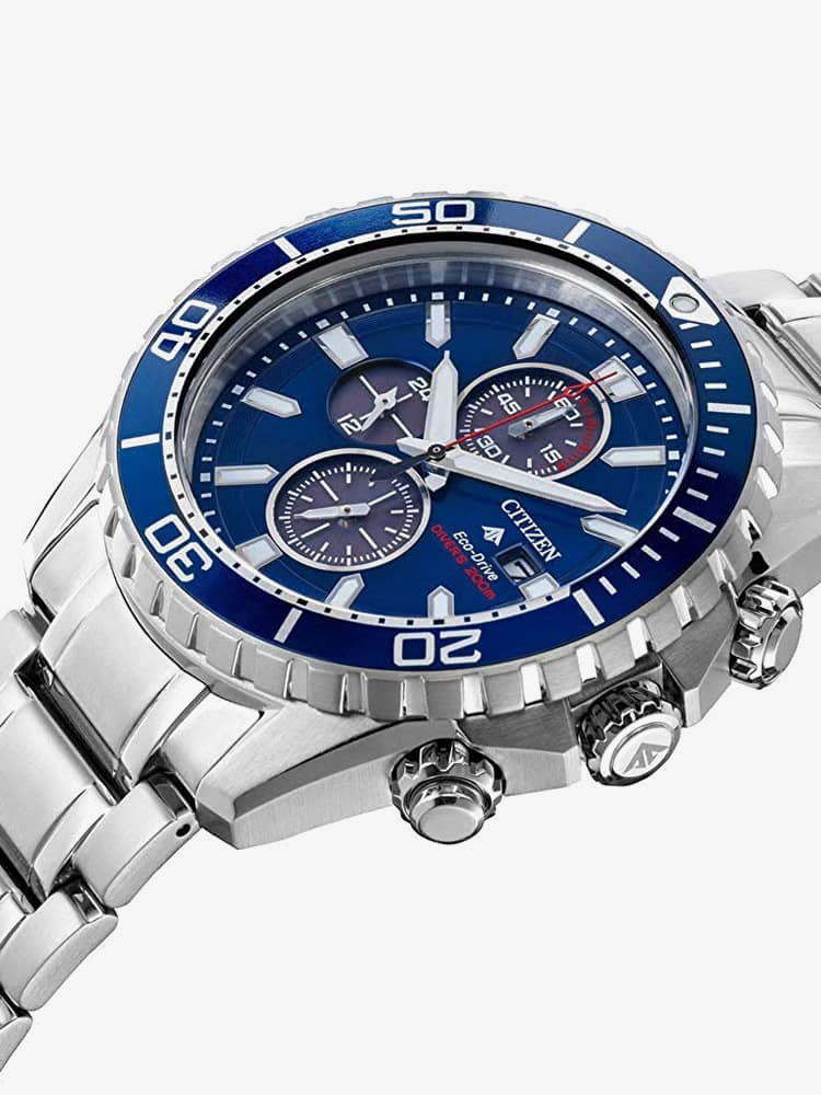 Citizen Mens Promaster Diver Chronograph Bracelet Watch CA0710-82L